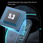USAMS XJ13 XJ ENC デュアルマイクノイズキャンセリング TWS ワイヤレス Bluetooth イヤホン、USAMS XJ13