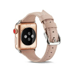 薄型レザー交換用リストストラップバンド、Apple Watch 5/4 44mm & 3/2/1 42mm用、Apple Watch 5/4 40mm & 3/2/1 38mm用