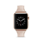 薄型レザー交換用リストストラップバンド、Apple Watch 5/4 44mm & 3/2/1 42mm用、Apple Watch 5/4 40mm & 3/2/1 38mm用