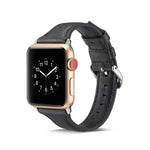 薄型レザー交換用リストストラップバンド、Apple Watch 5/4 44mm & 3/2/1 42mm用、Apple Watch 5/4 40mm & 3/2/1 38mm用