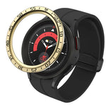 ダイヤルスチール保護フレーム、Samsung Galaxy Watch5 Pro 45mm Aスタイル用、Samsung Galaxy Watch5 Pro 45mm Eスタイル用