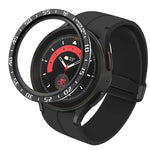 ダイヤルスチール保護フレーム、Samsung Galaxy Watch5 Pro 45mm Aスタイル用、Samsung Galaxy Watch5 Pro 45mm Eスタイル用