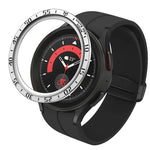 ダイヤルスチール保護フレーム、Samsung Galaxy Watch5 Pro 45mm Aスタイル用、Samsung Galaxy Watch5 Pro 45mm Eスタイル用