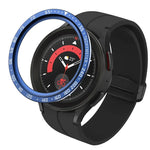 ダイヤルスチール保護フレーム、Samsung Galaxy Watch5 Pro 45mm Aスタイル用、Samsung Galaxy Watch5 Pro 45mm Eスタイル用