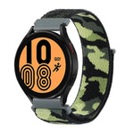 カモフラージュナイロンループウォッチバンド、Samsung Galaxy Watch5 40mm/44mm / Watch5 Pro用