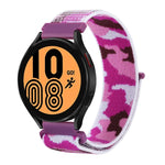 カモフラージュナイロンループウォッチバンド、Samsung Galaxy Watch5 40mm/44mm / Watch5 Pro用