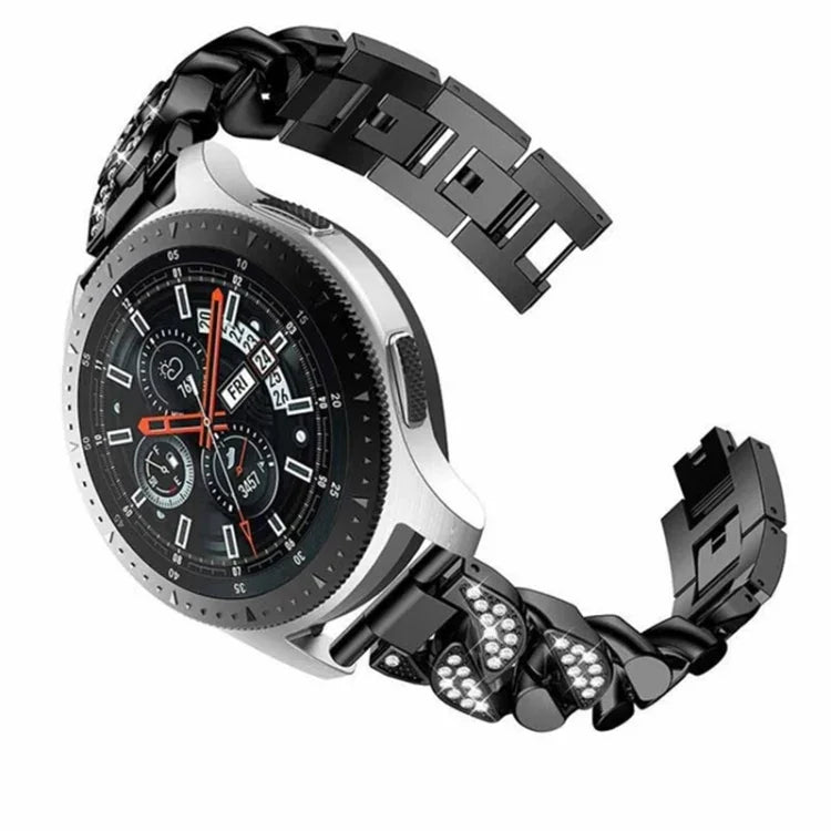 ダイヤモンドライン デニムチェーンウォッチバンド、Samsung Galaxy Watch5 40mm/44mm / Watch5 Pro用