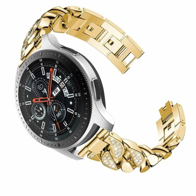 ダイヤモンドライン デニムチェーンウォッチバンド、Samsung Galaxy Watch5 40mm/44mm / Watch5 Pro用