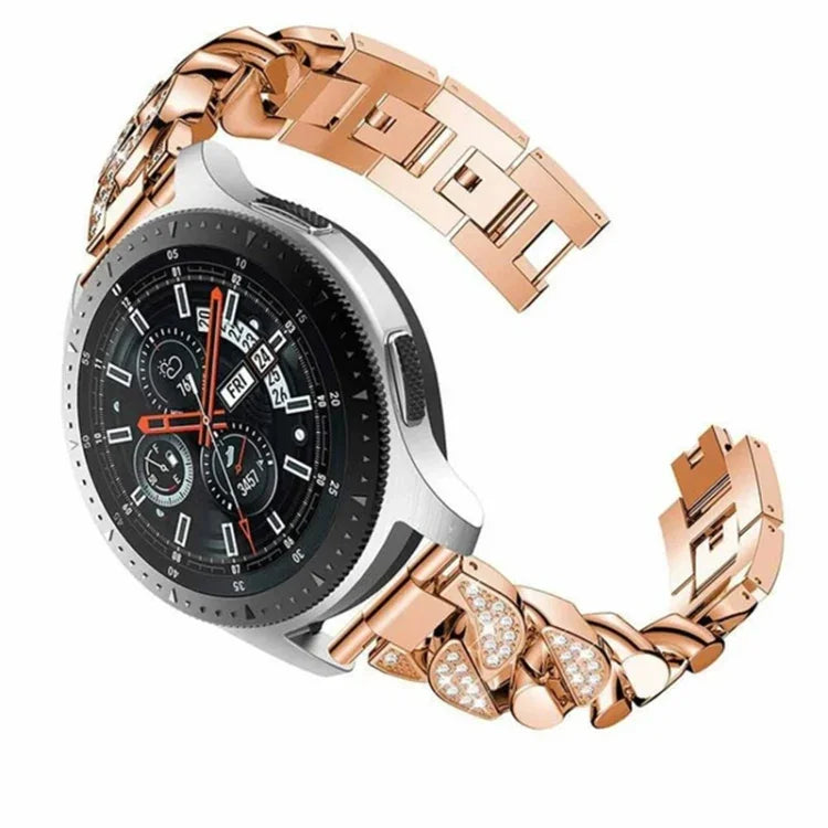 ダイヤモンドライン デニムチェーンウォッチバンド、Samsung Galaxy Watch5 40mm/44mm / Watch5 Pro用