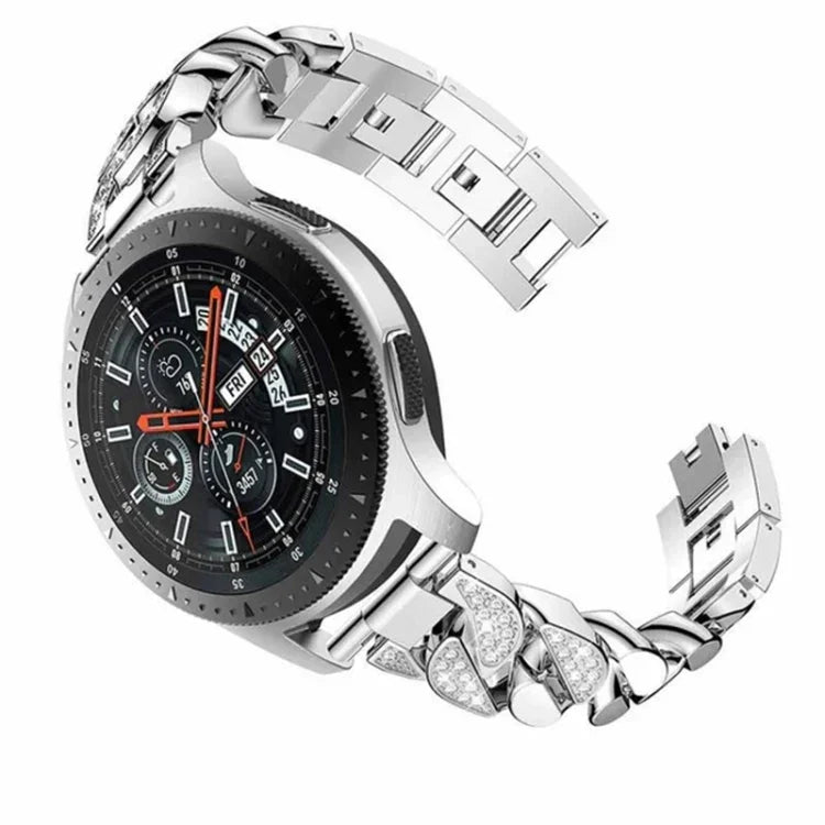 ダイヤモンドライン デニムチェーンウォッチバンド、Samsung Galaxy Watch5 40mm/44mm / Watch5 Pro用