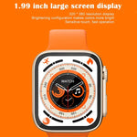 KD99 Ultra 1.99インチIPSスクリーンスマートウォッチ、心拍数＆血中酸素モニタリング対応／スポーツモード搭載