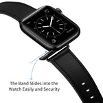 クラシックカウハイド本革ウォッチバンド、Apple Watch Ultra 49mm / シリーズ8＆7 45mm / SE 2＆6＆SE＆5＆4 44mm / 3＆2＆1 42mm用、Apple Watch シリーズ8＆7 41mm / SE 2＆6＆SE＆5＆4 40mm / 3＆2＆1 38mm用