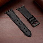 クラシックカウハイド本革ウォッチバンド、Apple Watch Ultra 49mm / シリーズ8＆7 45mm / SE 2＆6＆SE＆5＆4 44mm / 3＆2＆1 42mm用、Apple Watch シリーズ8＆7 41mm / SE 2＆6＆SE＆5＆4 40mm / 3＆2＆1 38mm用