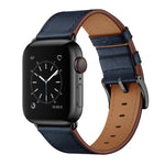 クラシックカウハイド本革ウォッチバンド、Apple Watch Ultra 49mm / シリーズ8＆7 45mm / SE 2＆6＆SE＆5＆4 44mm / 3＆2＆1 42mm用、Apple Watch シリーズ8＆7 41mm / SE 2＆6＆SE＆5＆4 40mm / 3＆2＆1 38mm用