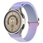 Samsung Galaxy Watch 5 / Watch 5 Pro / Watch 4用 織りグラデーションカラ―ウォッチバンド