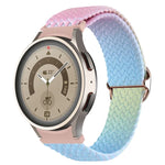 Samsung Galaxy Watch 5 / Watch 5 Pro / Watch 4用 織りグラデーションカラ―ウォッチバンド