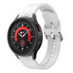 ひし形テクスチャ シリコンウォッチバンド、Samsung Galaxy Watch 5 / Watch 5 Pro用