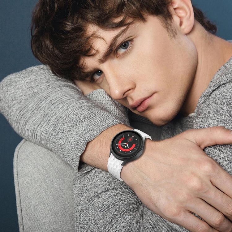 ひし形テクスチャ シリコンウォッチバンド、Samsung Galaxy Watch 5 / Watch 5 Pro用