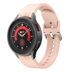 ひし形テクスチャ シリコンウォッチバンド、Samsung Galaxy Watch 5 / Watch 5 Pro用