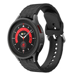 ひし形テクスチャ シリコンウォッチバンド、Samsung Galaxy Watch 5 / Watch 5 Pro用