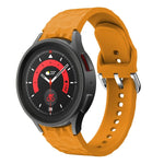 ひし形テクスチャ シリコンウォッチバンド、Samsung Galaxy Watch 5 / Watch 5 Pro用