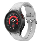 ひし形テクスチャ シリコンウォッチバンド、Samsung Galaxy Watch 5 / Watch 5 Pro用