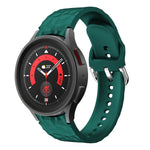 ひし形テクスチャ シリコンウォッチバンド、Samsung Galaxy Watch 5 / Watch 5 Pro用
