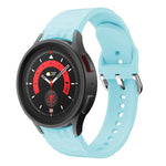 ひし形テクスチャ シリコンウォッチバンド、Samsung Galaxy Watch 5 / Watch 5 Pro用