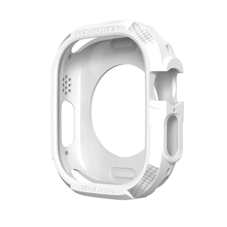 カーボンファイバー衝撃吸収ケース、Apple Watch シリーズ9 / 8 / 7 45mm用