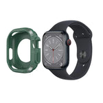 カーボンファイバー衝撃吸収ケース、Apple Watch シリーズ9 / 8 / 7 45mm用