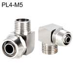 PL8-02 LAIZE ニッケルメッキ銅製気管クイックフィッティングロックメスコネクター、PL4-M5, PL4-01, PL4-02, PL6-M5, PL6-01, PL6-02, PL8-01, PL8-02