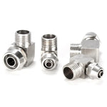 PL8-02 LAIZE ニッケルメッキ銅製気管クイックフィッティングロックメスコネクター、PL4-M5, PL4-01, PL4-02, PL6-M5, PL6-01, PL6-02, PL8-01, PL8-02