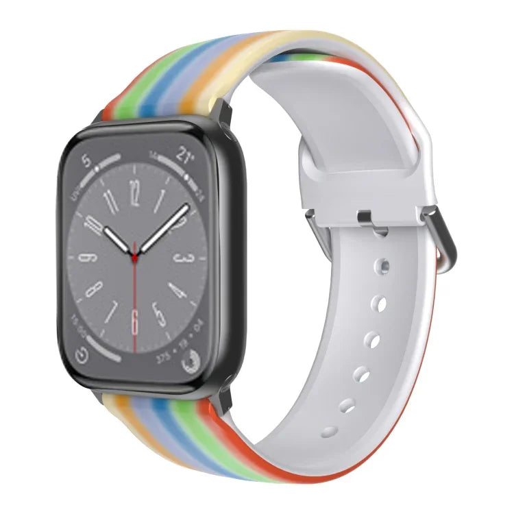 通気性TPUウォッチバンド、Apple Watch シリーズ8＆7 41mm / SE 2＆6＆SE＆5＆4 40mm / 3＆2＆1 38mm用