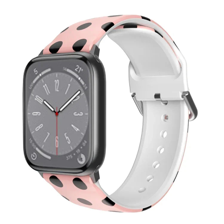 通気性TPUウォッチバンド、Apple Watch シリーズ8＆7 41mm / SE 2＆6＆SE＆5＆4 40mm / 3＆2＆1 38mm用