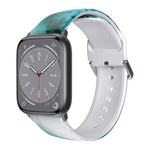 通気性TPUウォッチバンド、Apple Watch シリーズ8＆7 41mm / SE 2＆6＆SE＆5＆4 40mm / 3＆2＆1 38mm用