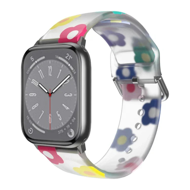 通気性TPUウォッチバンド、Apple Watch シリーズ8＆7 41mm / SE 2＆6＆SE＆5＆4 40mm / 3＆2＆1 38mm用