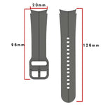 カラフルバックルシリコンウォッチバンド、Samsung Galaxy Watch 5 40mm / 44mm用