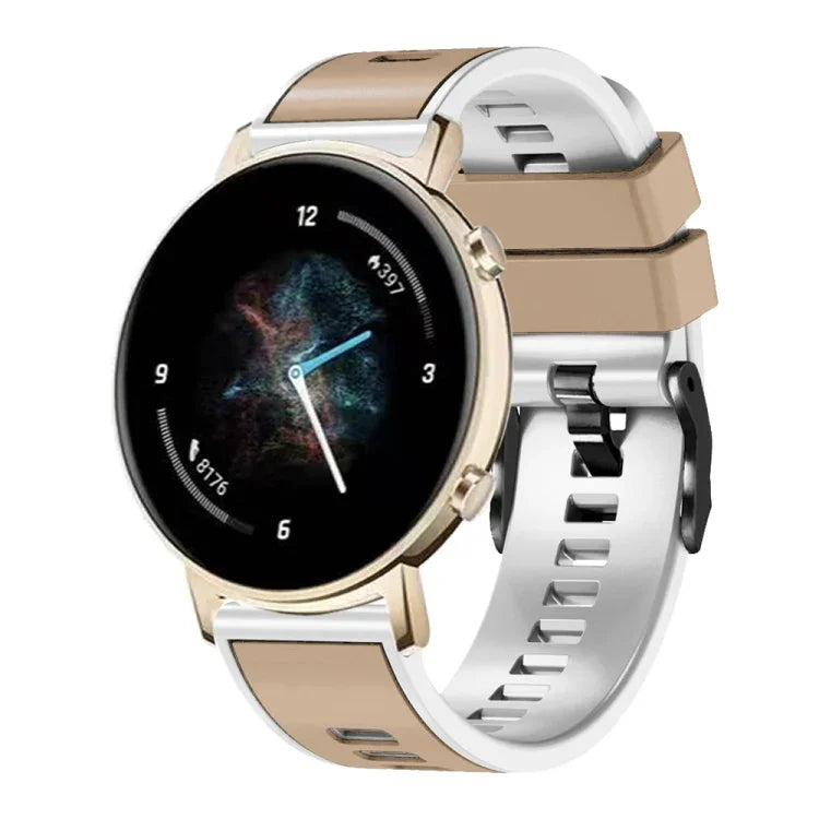 プレーン織り二色シリコンウォッチバンド Samsung Galaxy Watch 5 40mm / 44mm用