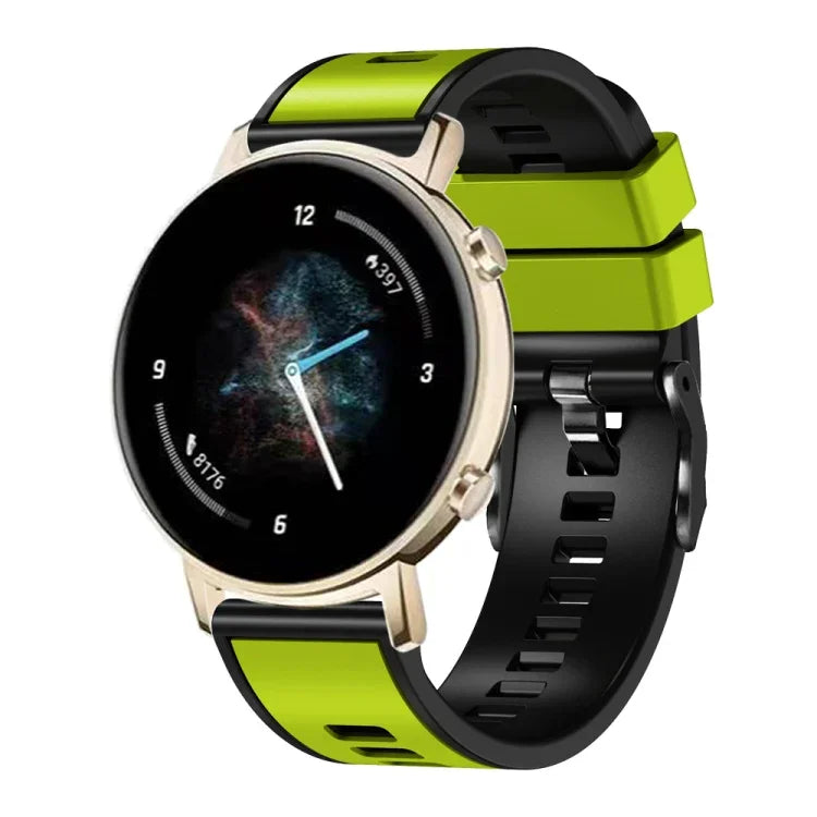 プレーン織り二色シリコンウォッチバンド Samsung Galaxy Watch 5 40mm / 44mm用
