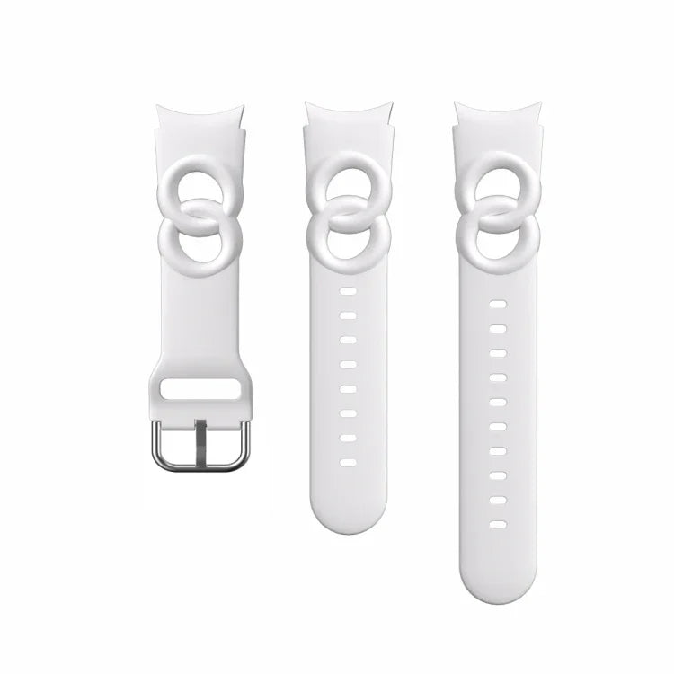 中空ダブルループ シリコンウォッチバンド、Samsung Galaxy Watch 5 40mm / 44mm用