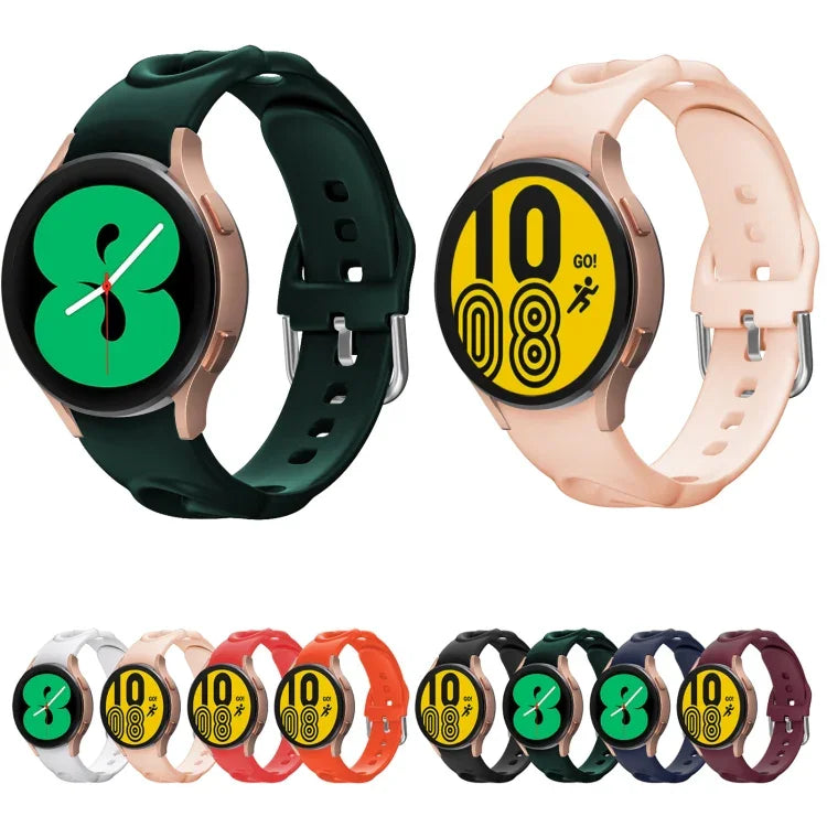中空ダブルループ シリコンウォッチバンド、Samsung Galaxy Watch 5 40mm / 44mm用
