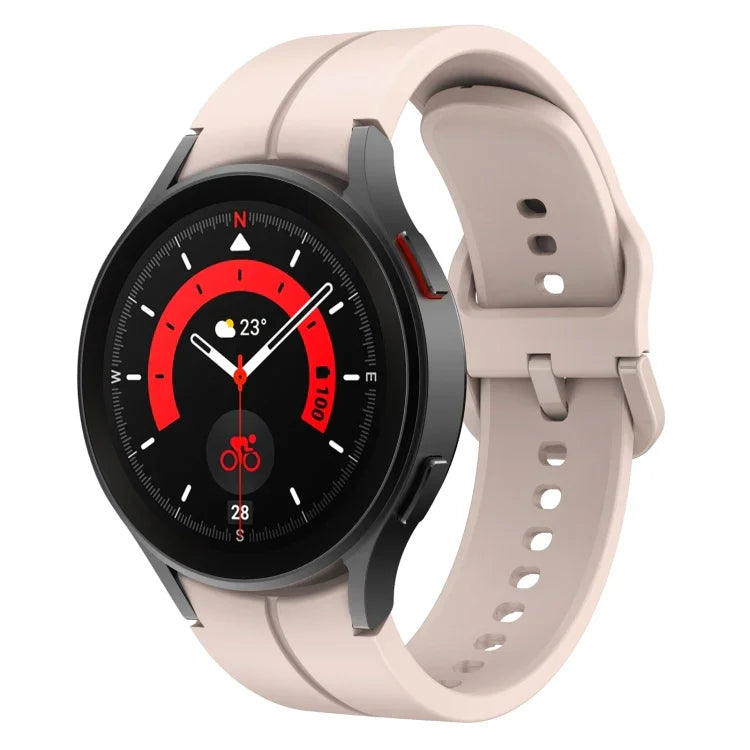 カラフルバックルシリコンウォッチバンド Samsung Galaxy Watch 5 Pro 45mm用