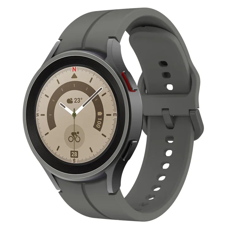 カラフルバックルシリコンウォッチバンド Samsung Galaxy Watch 5 Pro 45mm用