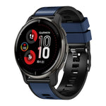 無地織り ツートンシリコンウォッチバンド、Samsung Galaxy Watch 5 Pro 45mm用