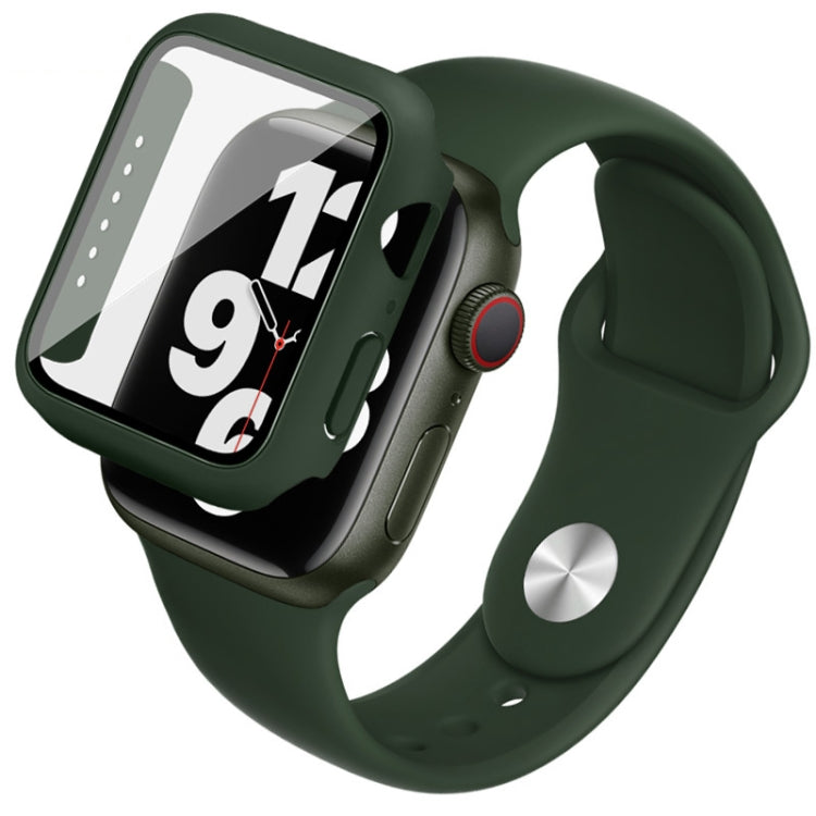 imak シリコンウォッチバンド PCフレーム＆強化ガラスフィルム、Apple Watch SE 2022 40mm用、Apple Watch SE 2022 44mm用