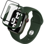 imak シリコンウォッチバンド PCフレーム＆強化ガラスフィルム、Apple Watch SE 2022 40mm用、Apple Watch SE 2022 44mm用