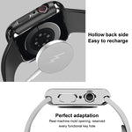 imak シリコンウォッチバンド PCフレーム＆強化ガラスフィルム、Apple Watch SE 2022 40mm用、Apple Watch SE 2022 44mm用