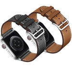 imak PG1シリーズレザーウォッチバンド、Apple Watch シリーズ4/5/6/SE 1/2/3 40mm用、Apple Watch シリーズ4/5/6/SE 1/2/3 44mm用、Apple Watch シリーズ8 41mm用、Apple Watch シリーズ8 45mm用