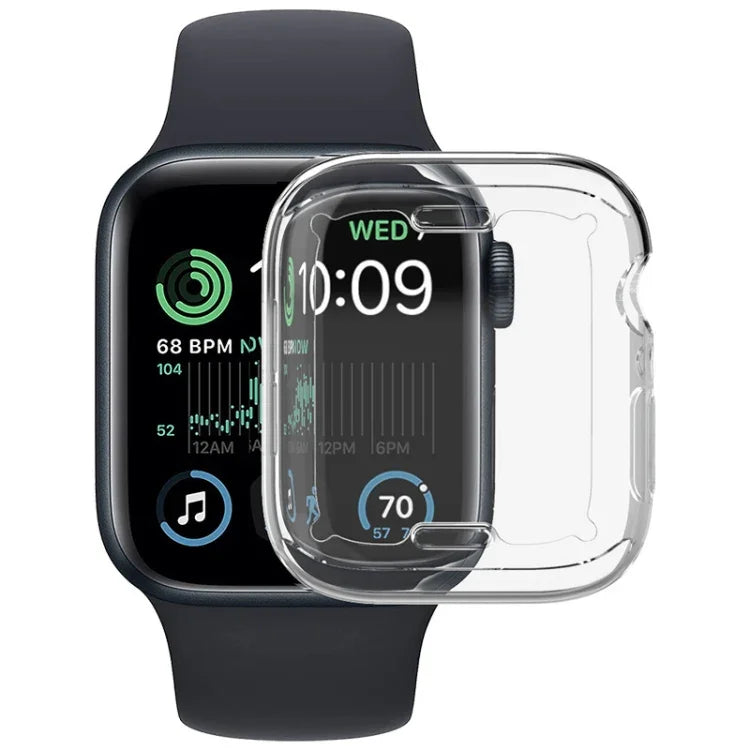 imak UX-3 Series TPU Protective Case, For Apple Watch SE 2023 40mm / Series 4/5/6/SE 1/2/3 40mm, For Apple Watch SE 2023 44mm / Series 4/5/6/SE 1/2/3 44mm