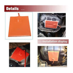 9 x 13cm Car Engine Oil Pan Sump Tank Heater Pad, 9 x 13cm, US Plug, 9 x 13cm, EU Plug, 9 x 13cm, UK Plug